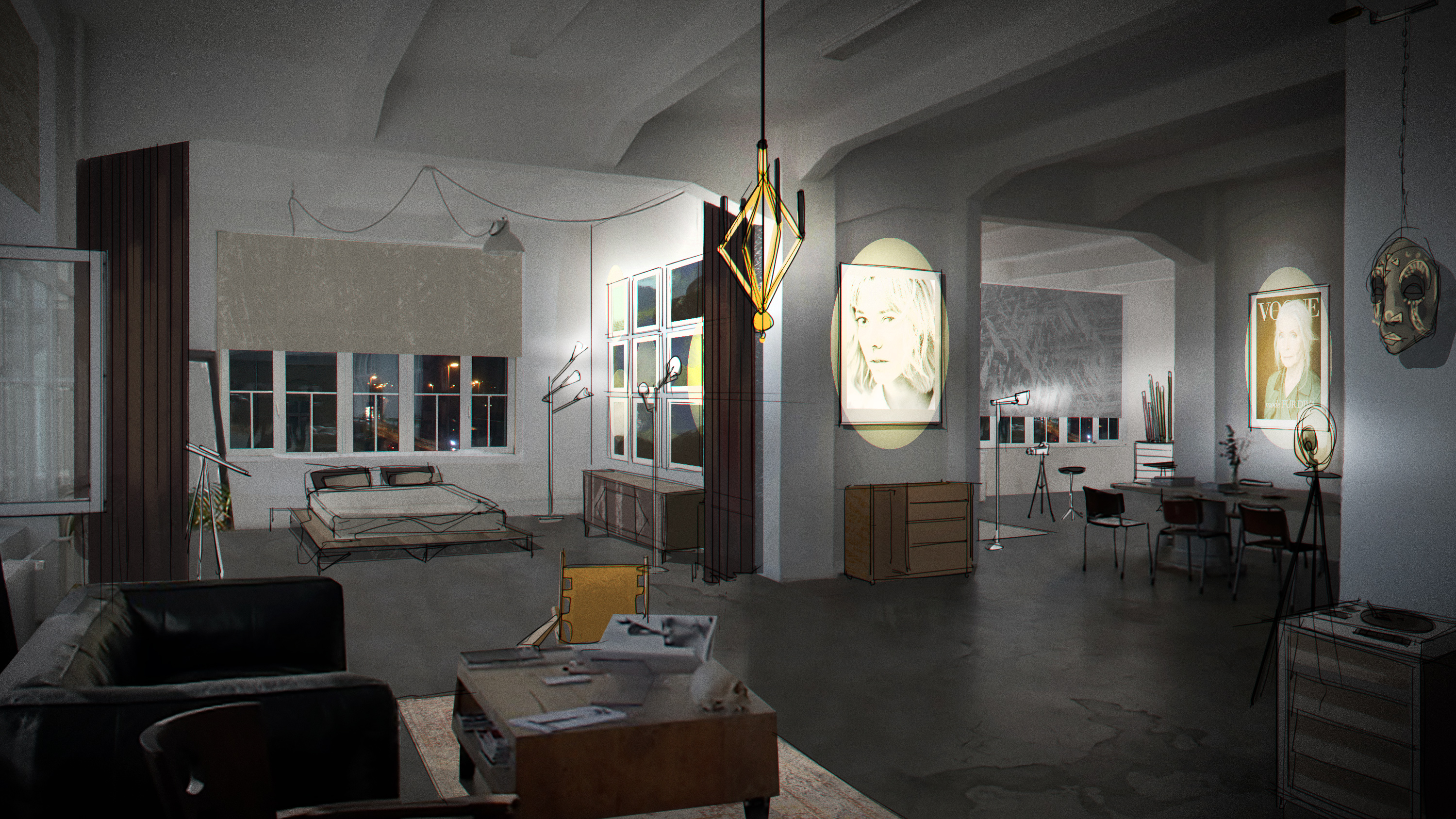 Pleasure Principle / Production Designer: Jiri Karasek